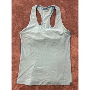 Women's Be Inspired‎ Racer Back Tank top Sz Medium Blue